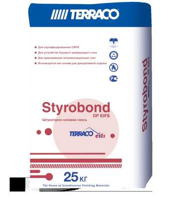 Штукатурный состав армирующий Styrobond DP EIFS 25кг