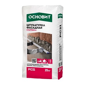 Штукатурка фасадная Основит Стартвэлл PC22 H, 25 кг