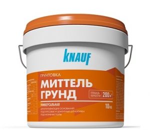 Грунтовка Knauf Миттельгрунд морозостойкая, 10 кг
