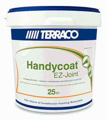 Шпаклевка готовая Terraco Handycoat EZ-Joint, 25 кг