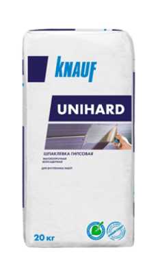 Шпаклевка гипсовая Knauf Unihard, 20 кг