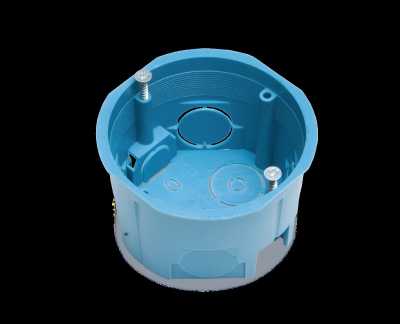 Коробка подрозетник С3М2 с/у в бетон синий ПБ-Инт. 68*45 IP20 ИнтерТорг